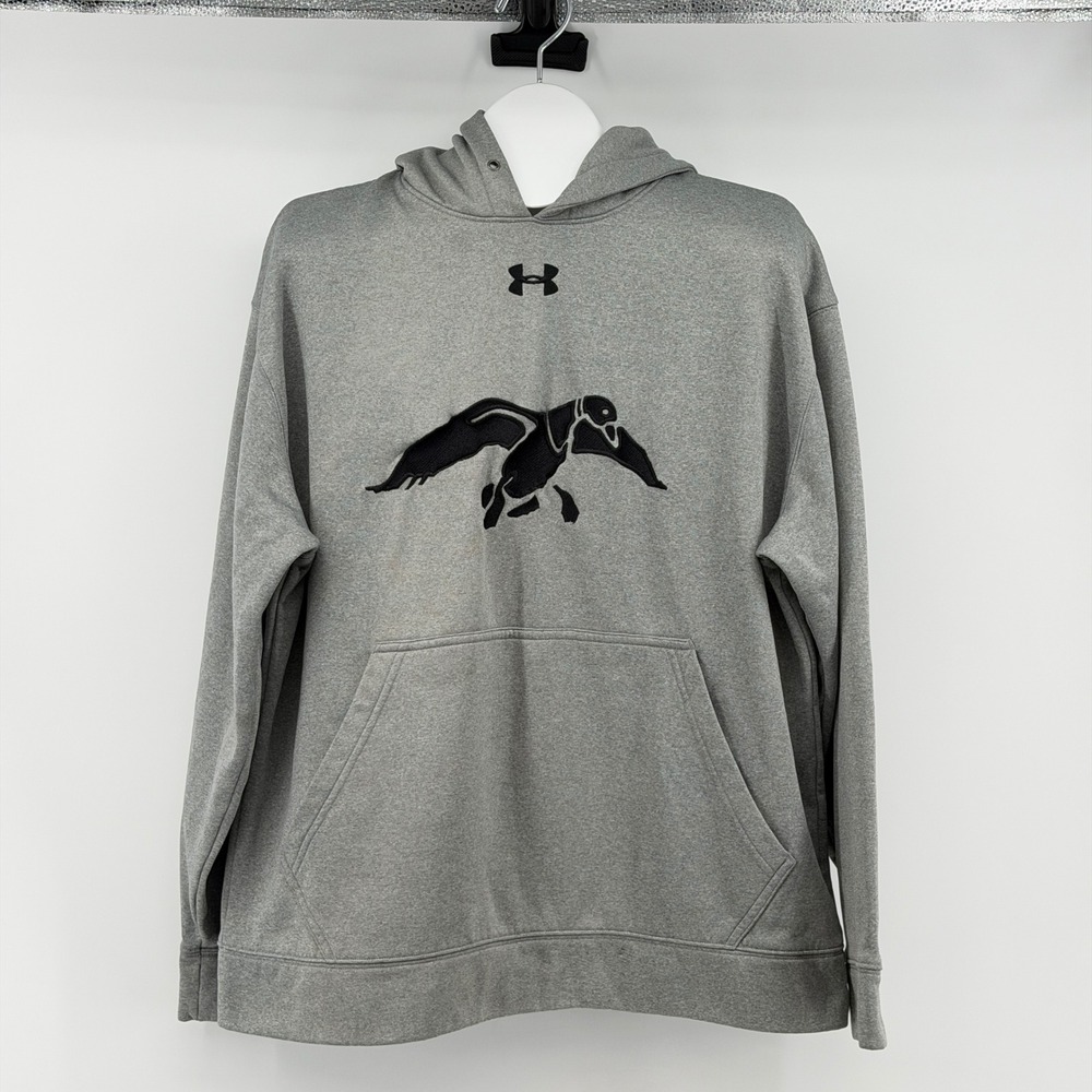Under Armour Storm Duck Hoodie Mens L Hunting Performance Athleisure